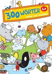 300 Wörter suchen und ausmalen - Autowaschen