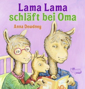 Lama Lama schläft bei Oma