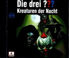 Die drei ??? - Kreaturen der Nacht, 1 Audio-CD - Tl.209