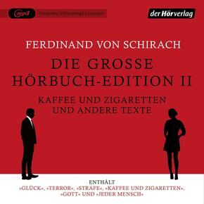 Die große Hörbuch-Edition II - Kaffee und Zigaretten und andere Texte, 3 Audio-CD, 3 MP3