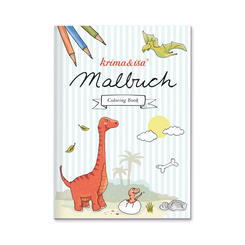krima & isa Malbuch Dinosaurier