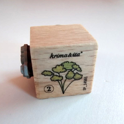 krima & isa Duo-Stempel Pflanze Frauenmantel