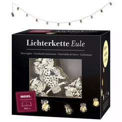 Lichterkette Eule