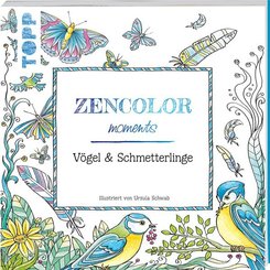 Zencolor moments Vögel & Schmetterlinge